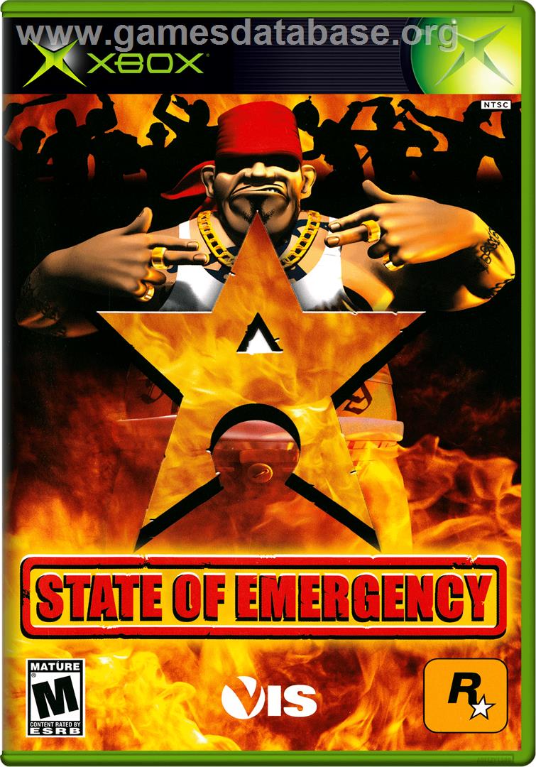 State Of Emergency - Microsoft Xbox - Artwork - Box
