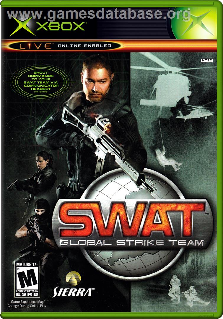 Swat - Global Strike Team - Microsoft Xbox - Artwork - Box