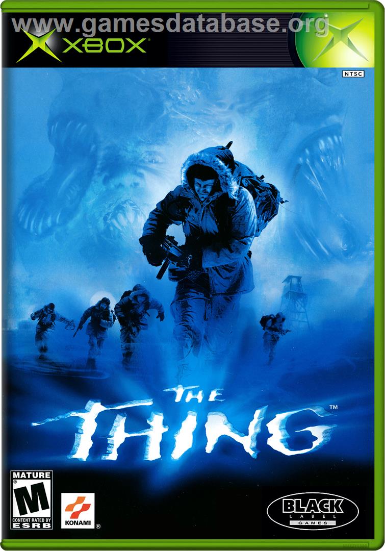 Thing, The - Microsoft Xbox - Artwork - Box