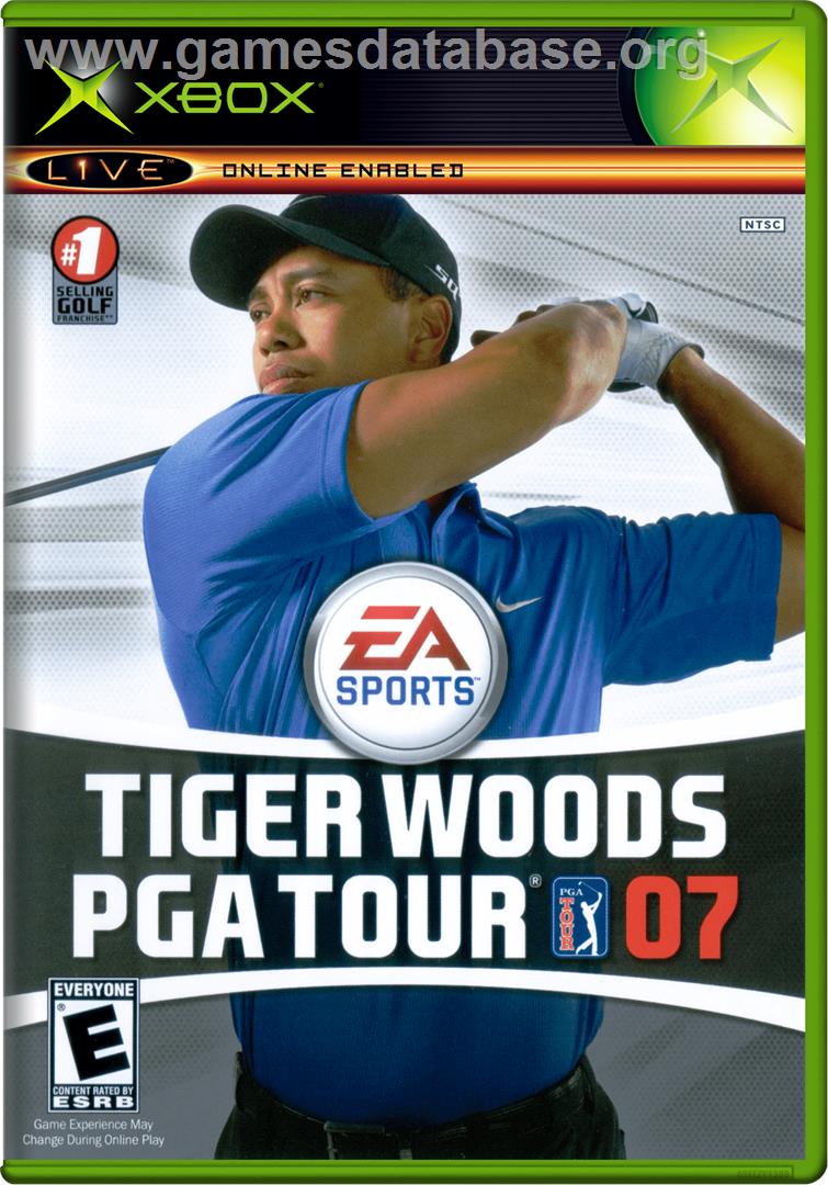 Tiger Woods Pga Tour 07 - Microsoft Xbox - Artwork - Box