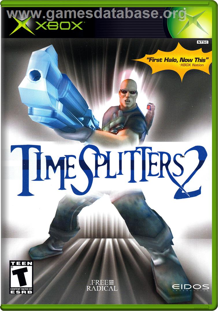 TimeSplitters 2 - Microsoft Xbox - Artwork - Box