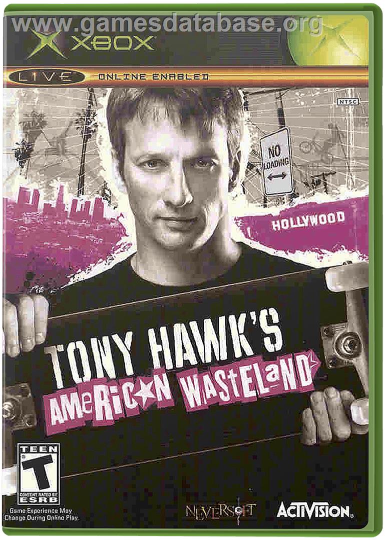 Tony Hawk's American Wasteland - Microsoft Xbox - Artwork - Box