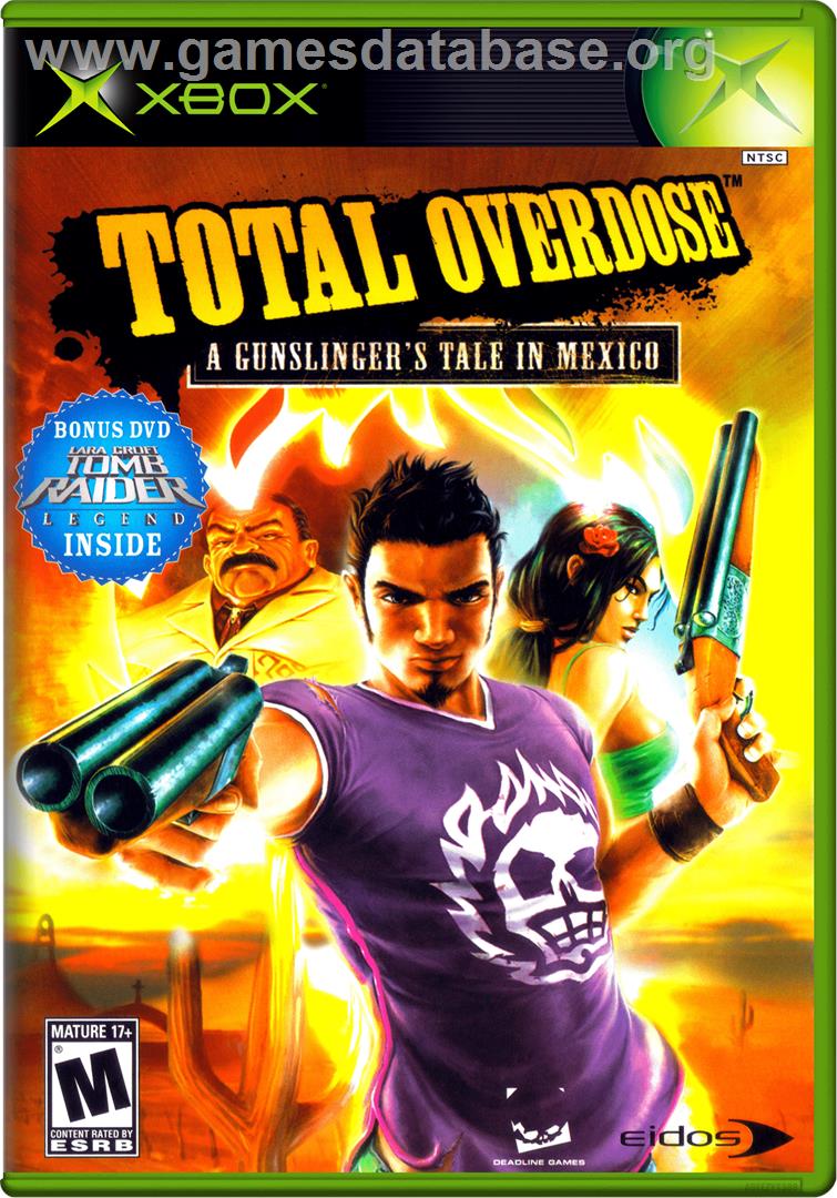 Total Overdose: A Gunslinger's Tale in Mexico - Microsoft Xbox - Artwork - Box