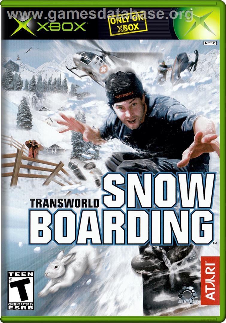 TransWorld Snowboarding - Microsoft Xbox - Artwork - Box