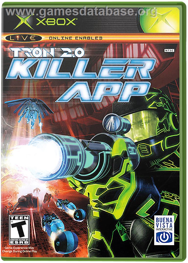 Tron 2.0 - Killer App - Microsoft Xbox - Artwork - Box
