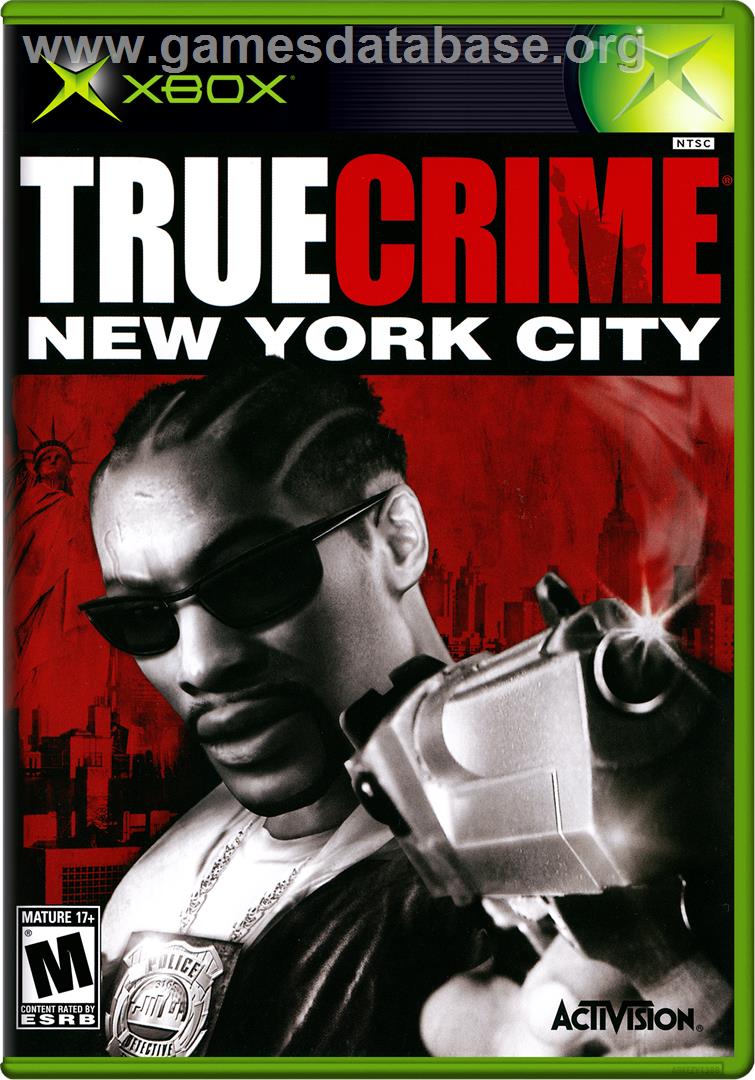 True Crime: New York City - Microsoft Xbox - Artwork - Box