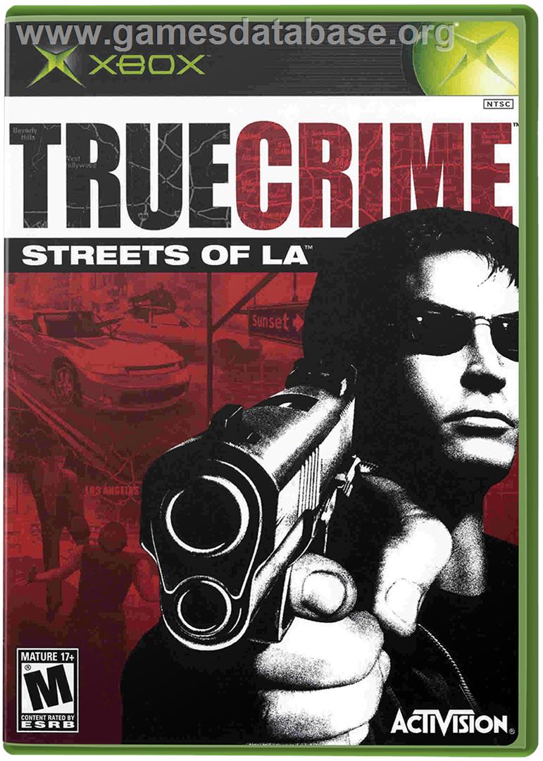 True Crime: Streets of LA - Microsoft Xbox - Artwork - Box