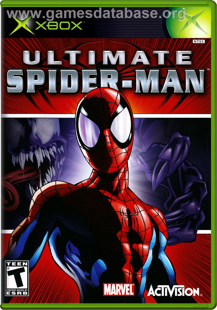 Ultimate Spider-Man - Microsoft Xbox - Artwork - Box