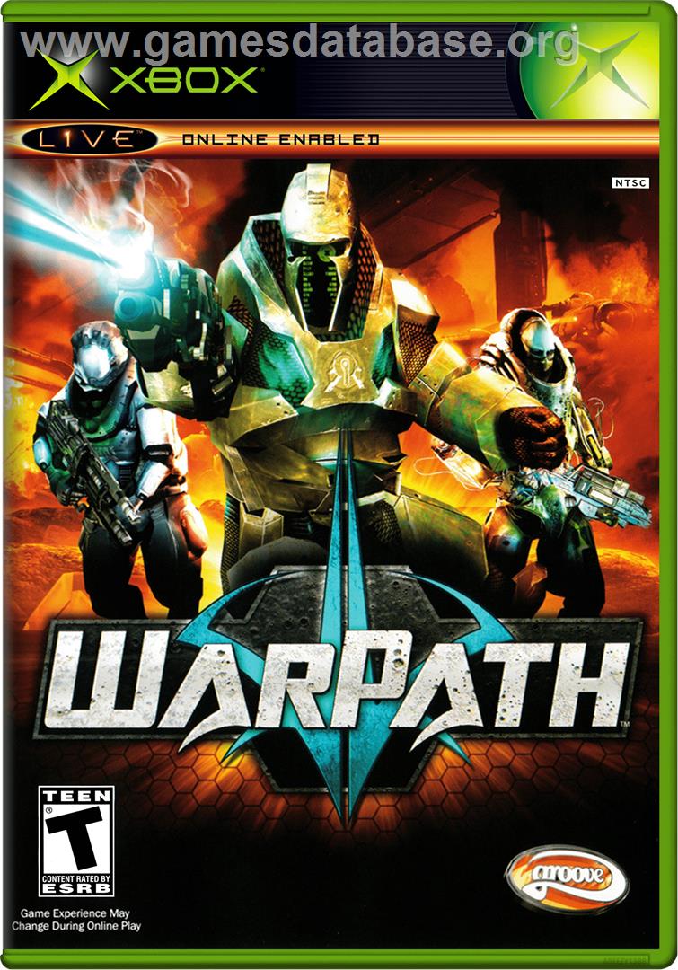 WarPath - Microsoft Xbox - Artwork - Box