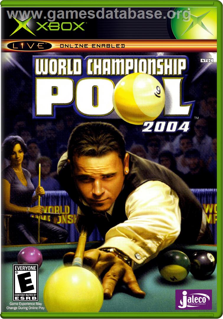 World Championship Pool 2004 - Microsoft Xbox - Artwork - Box