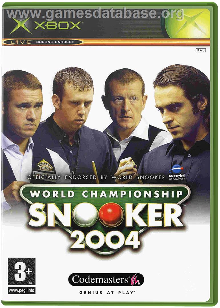 World Championship Snooker 2004 - Microsoft Xbox - Artwork - Box