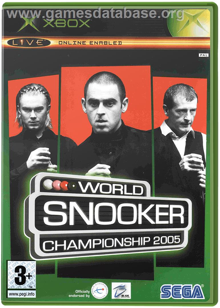 World Snooker Championship 2005 - Microsoft Xbox - Artwork - Box