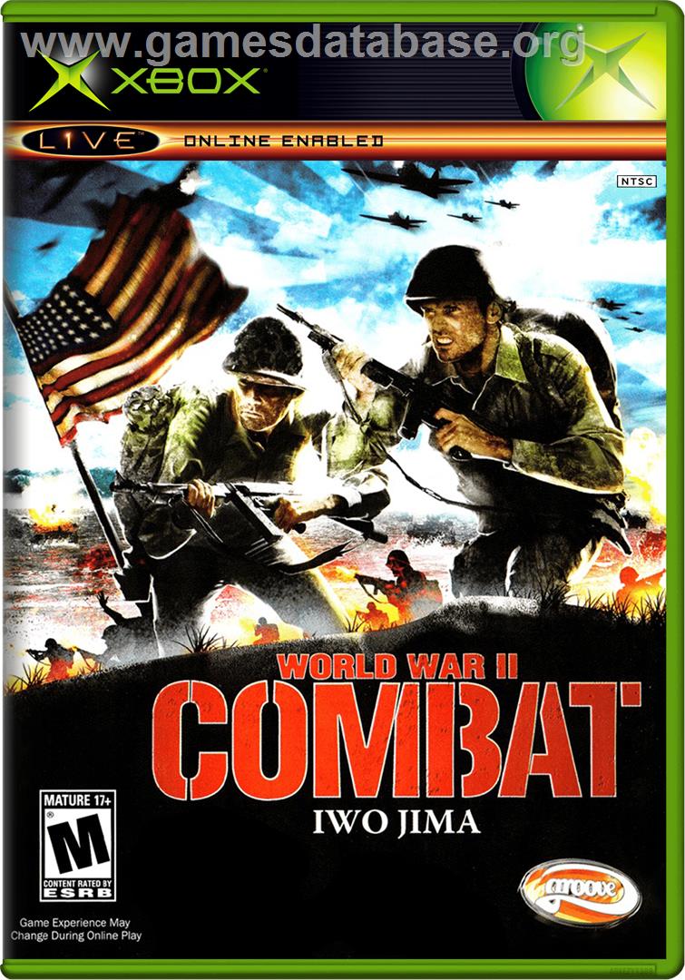 World War II Combat: Iwo Jima - Microsoft Xbox - Artwork - Box