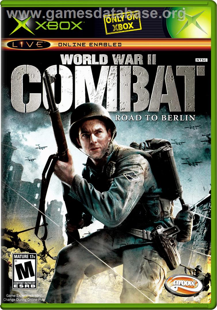 World War II Combat: Road to Berlin - Microsoft Xbox - Artwork - Box