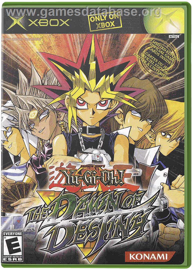 Yu-Gi-Oh!: The Dawn of Destiny - Microsoft Xbox - Artwork - Box