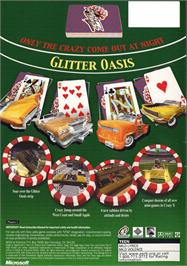 Box back cover for Crazy Taxi 3 on the Microsoft Xbox.