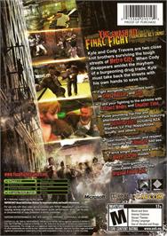 Box back cover for Final Fight: Streetwise on the Microsoft Xbox.