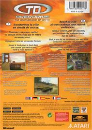 Box back cover for TD Overdrive - The Brotherhood Of Speed on the Microsoft Xbox.
