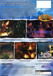 Box back cover for Thing, The on the Microsoft Xbox.