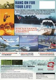 Box back cover for Wakeboarding Unleashed Featuring Shaun Murray on the Microsoft Xbox.