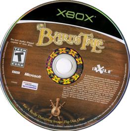 Artwork on the CD for Bard's Tale, The on the Microsoft Xbox.