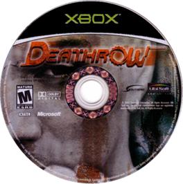 Artwork on the CD for Death Row on the Microsoft Xbox.