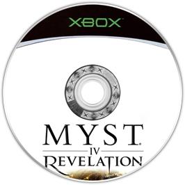 Artwork on the CD for Myst 4 - Revelation on the Microsoft Xbox.