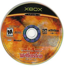 Artwork on the CD for Return To Castle Wolfenstein - Tides Of War on the Microsoft Xbox.