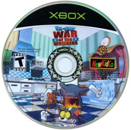 Artwork on the CD for Tom And Jerry Sèment La Pagaille on the Microsoft Xbox.