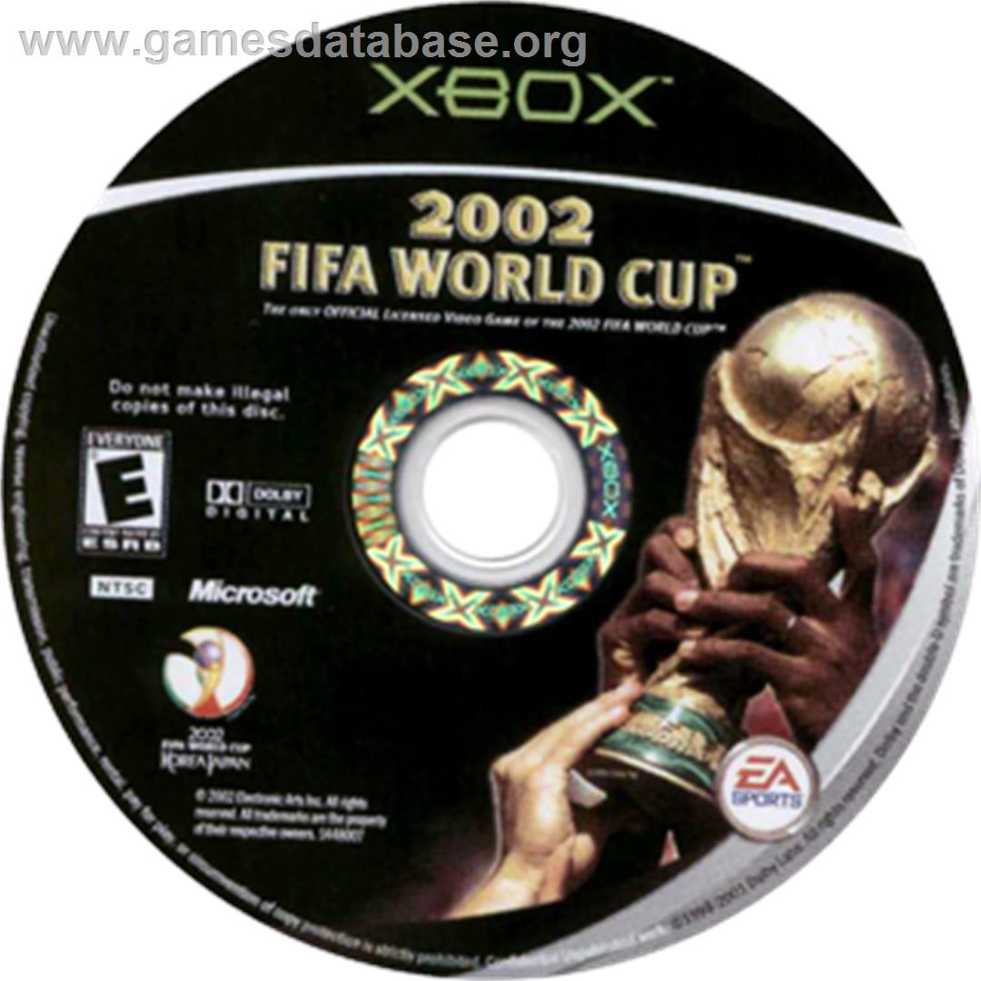 2002 FIFA World Cup - Microsoft Xbox - Artwork - CD
