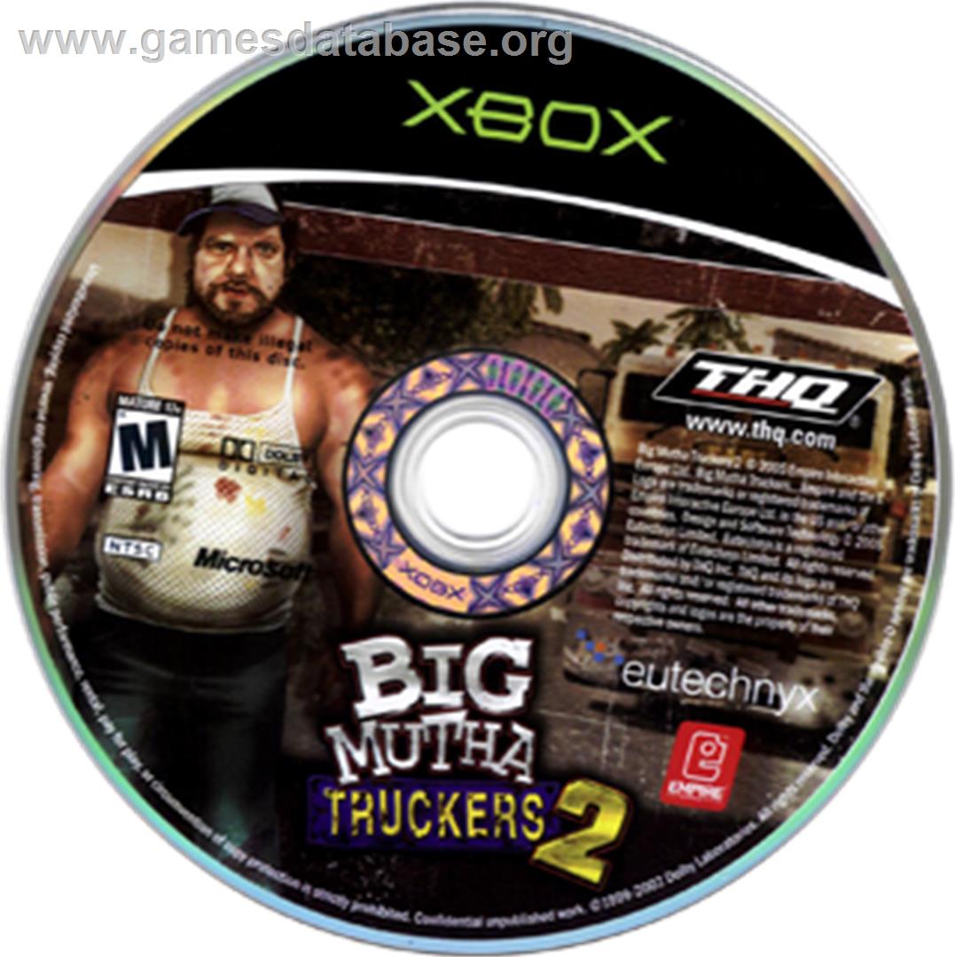 Big Mutha Truckers 2: Truck Me Harder - Microsoft Xbox - Artwork - CD