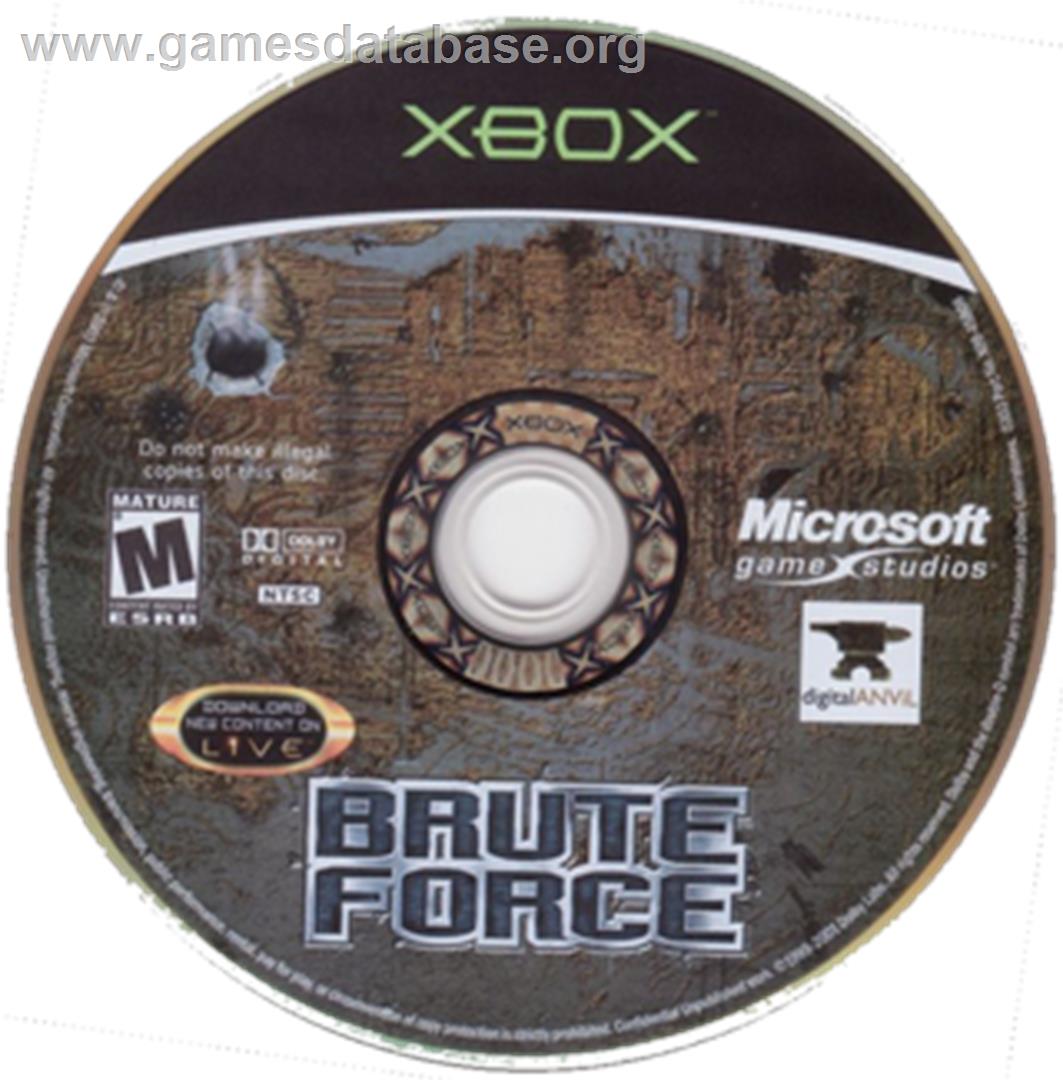 Brute Force - Microsoft Xbox - Artwork - CD