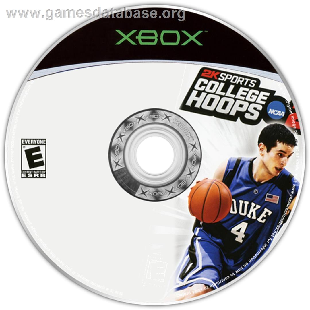 College Hoops NCAA 2K7 - Microsoft Xbox - Artwork - CD