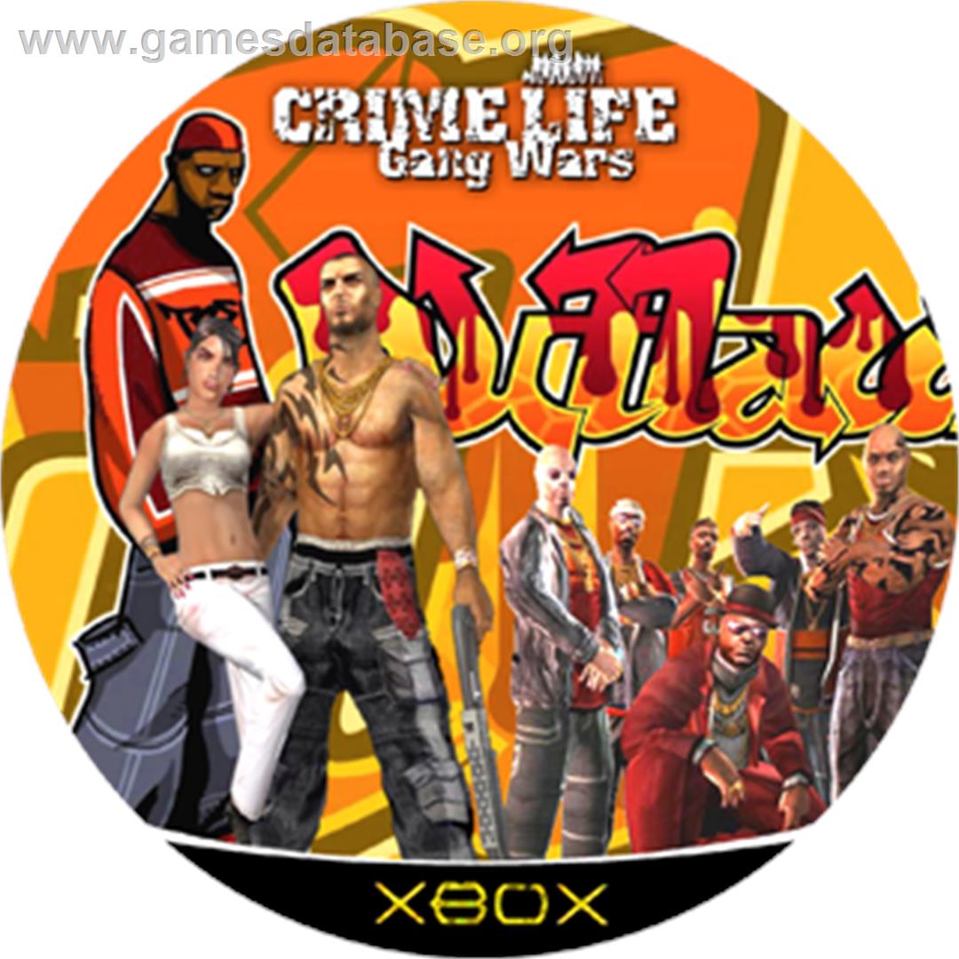 Crime Life: Gang Wars - Microsoft Xbox - Artwork - CD