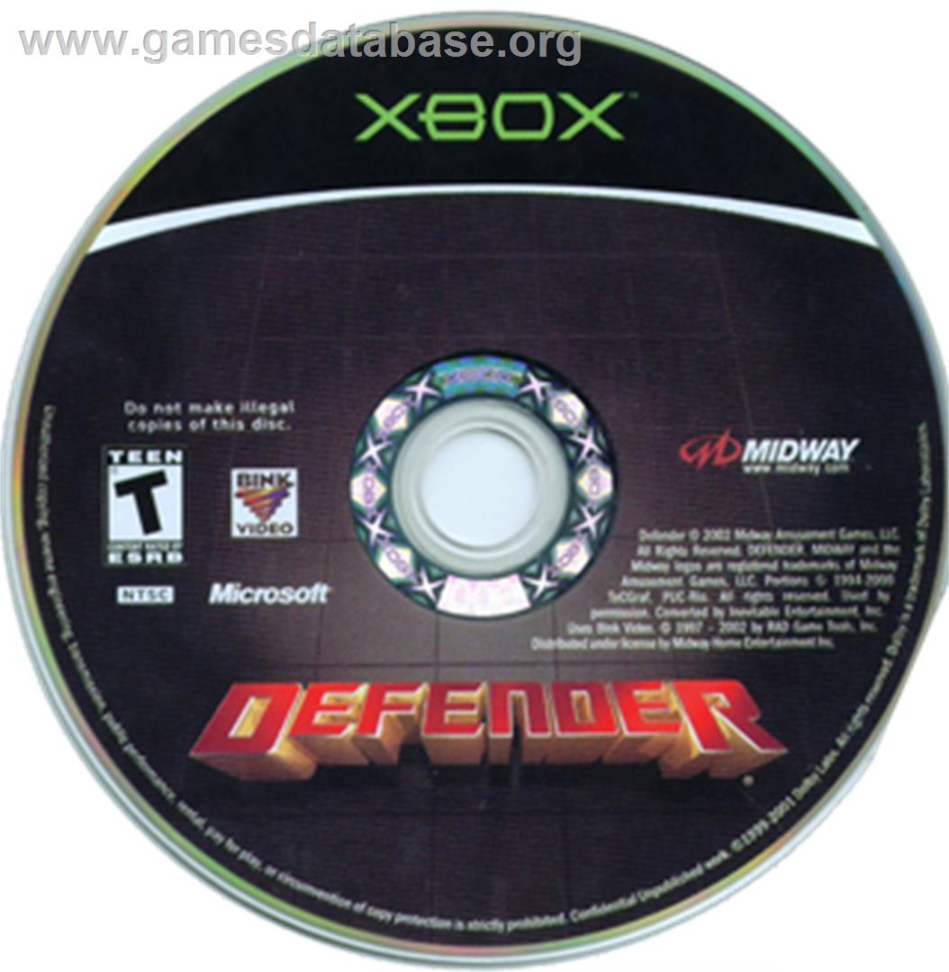 Defender - For All Mankind - Microsoft Xbox - Artwork - CD