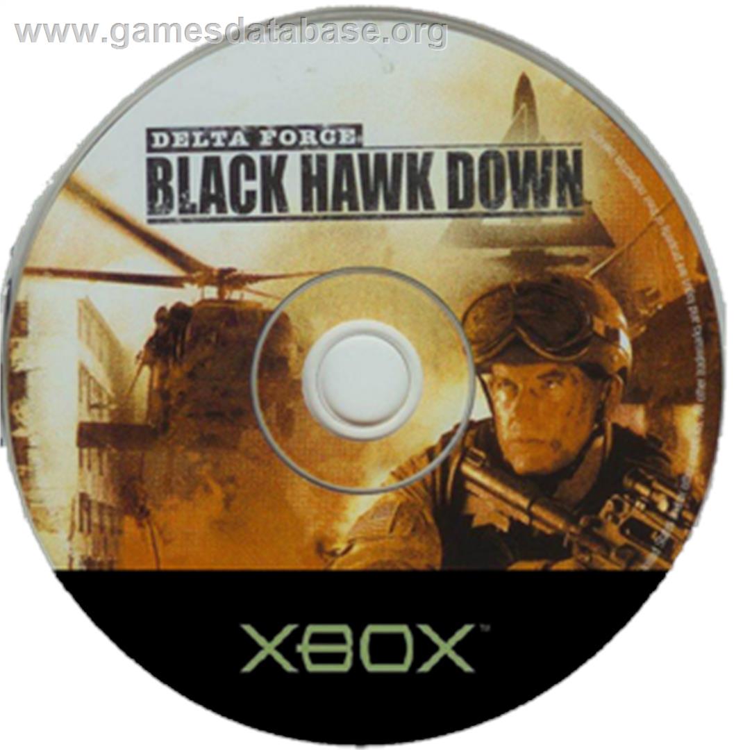 Delta Force - Black Hawk Down - Microsoft Xbox - Artwork - CD