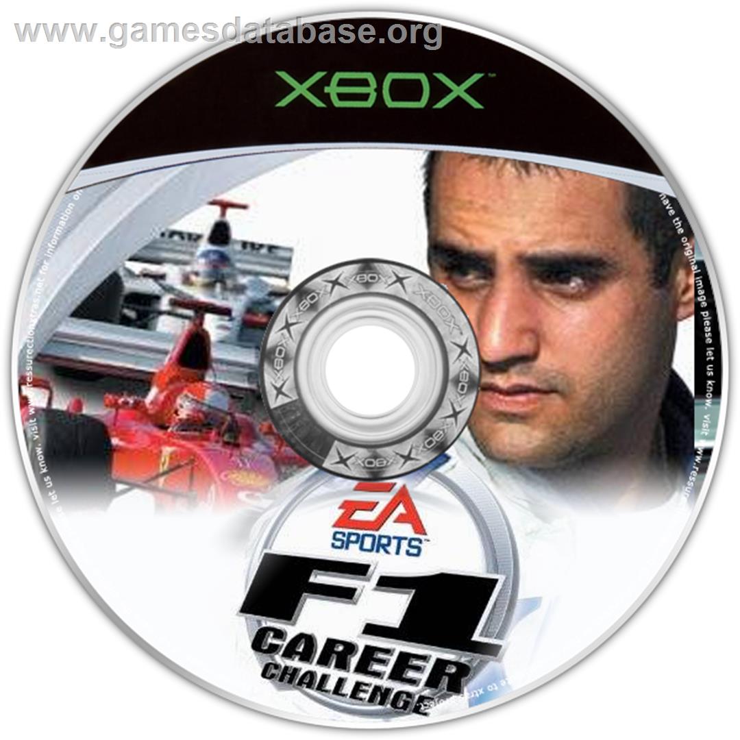 F1 Career Challenge - Microsoft Xbox - Artwork - CD