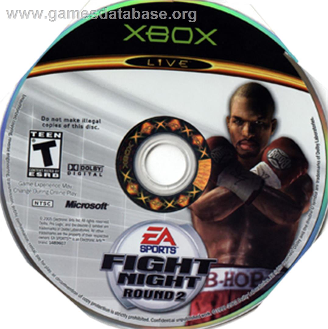 Fight Night Round 2 - Microsoft Xbox - Artwork - CD