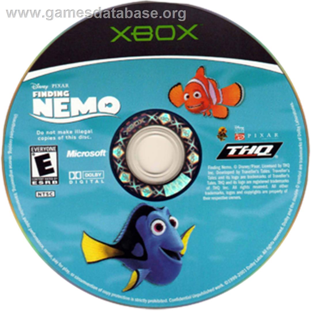 Finding Nemo - Microsoft Xbox - Artwork - CD