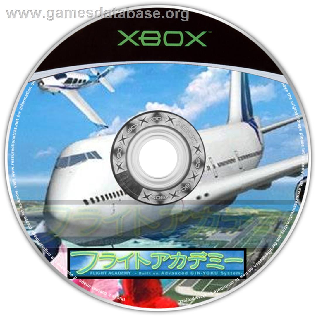 Flight Academy - Microsoft Xbox - Artwork - CD