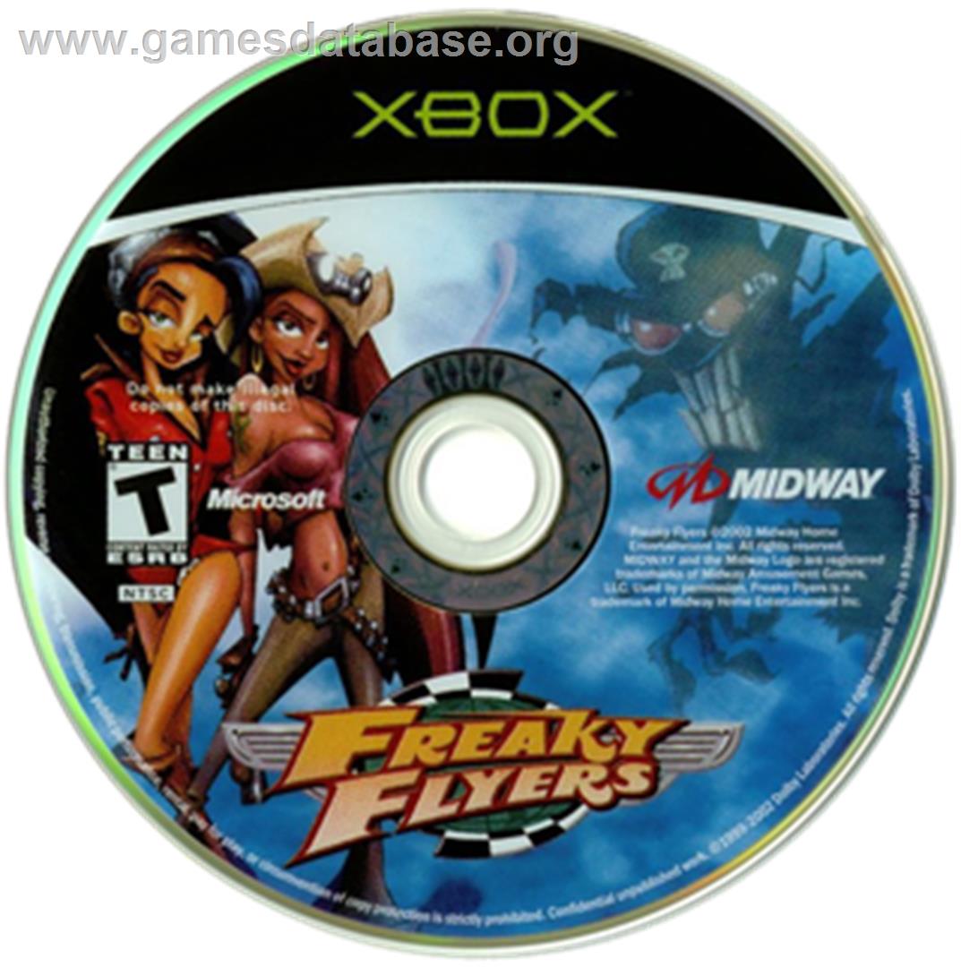 Freaky Flyers - Microsoft Xbox - Artwork - CD