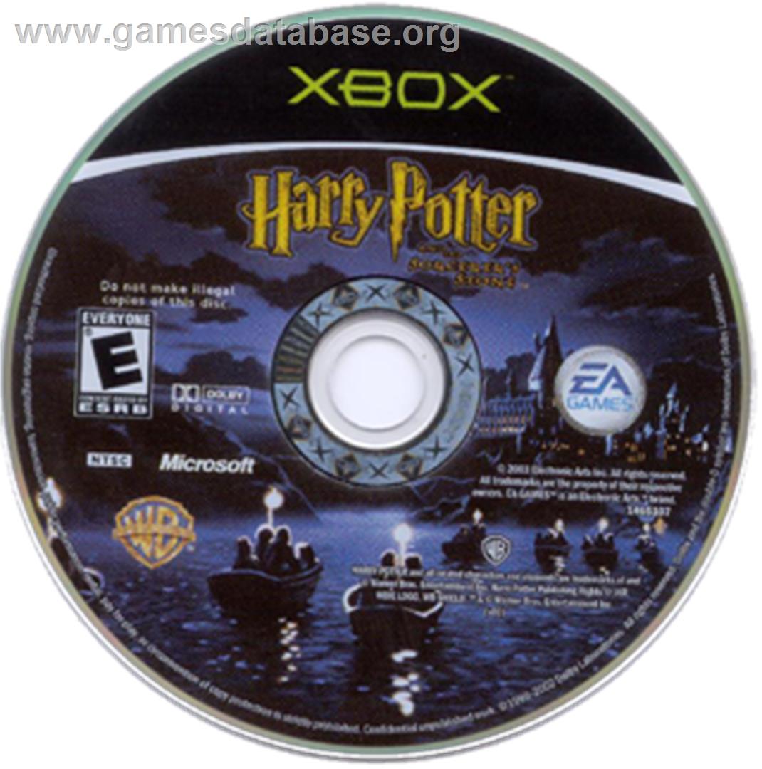Harry Potter and the Sorcerer's Stone - Microsoft Xbox - Artwork - CD