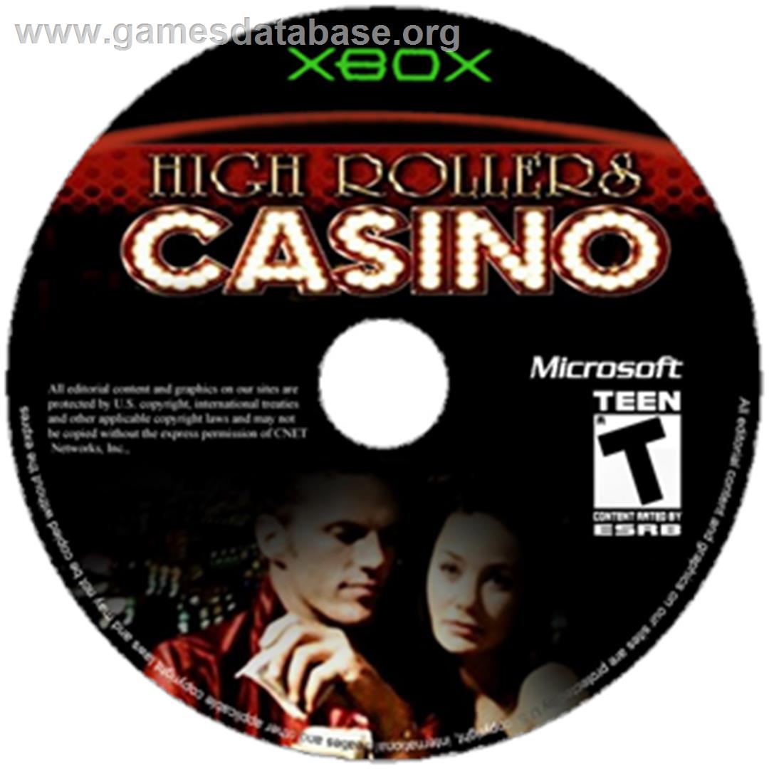 High Rollers Casino - Microsoft Xbox - Artwork - CD