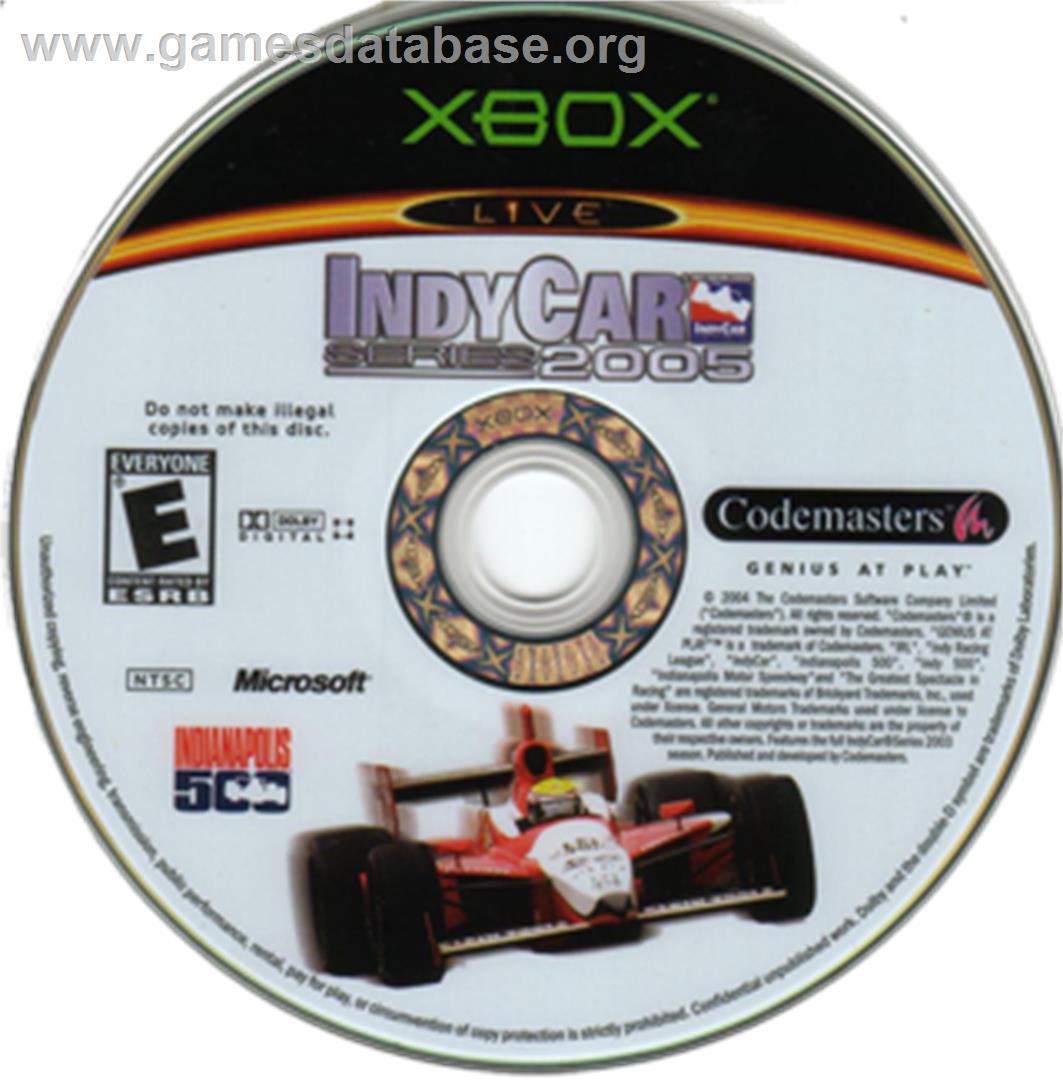 IHRA Professional Drag Racing 2005 - Microsoft Xbox - Artwork - CD