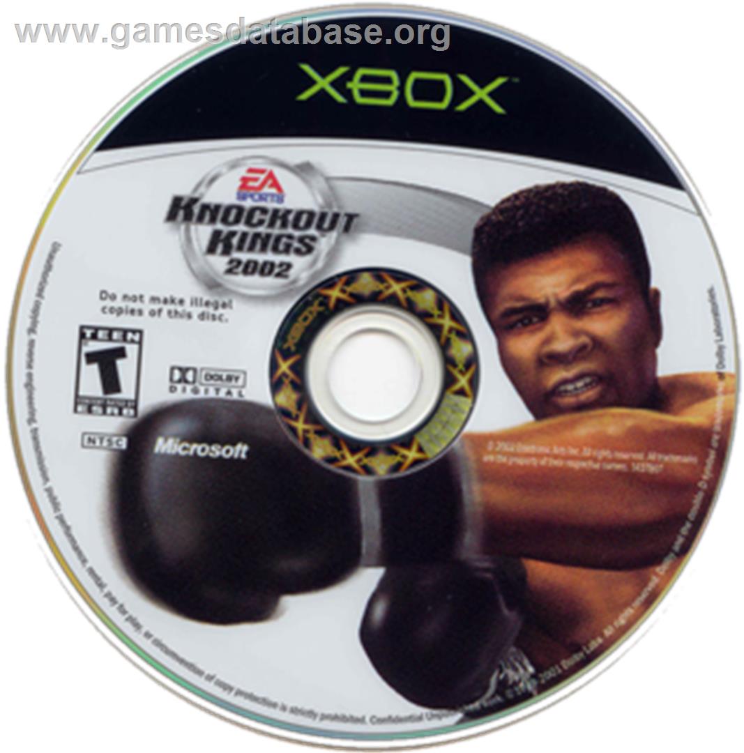 Knockout Kings 2002 - Microsoft Xbox - Artwork - CD
