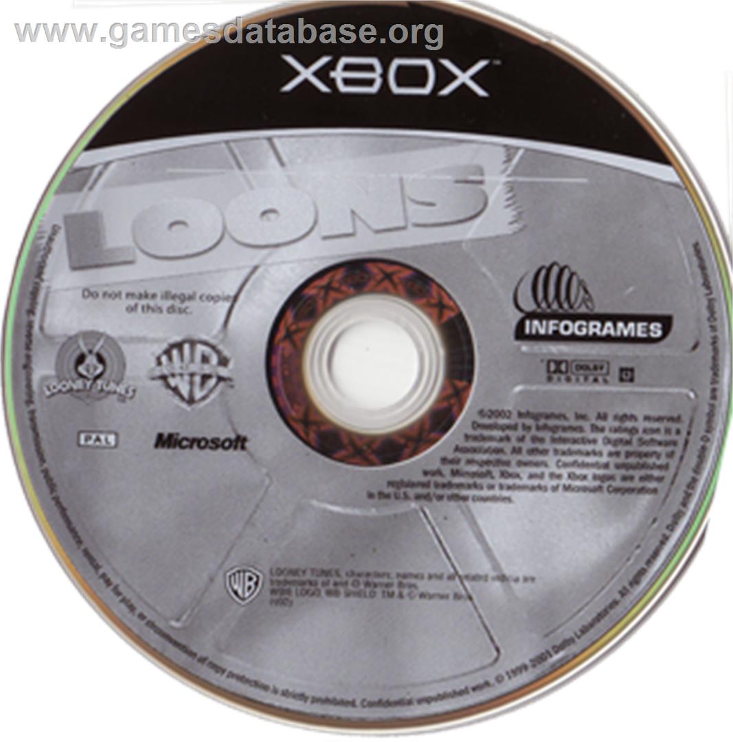 Loons - The Fight For Fame - Microsoft Xbox - Artwork - CD