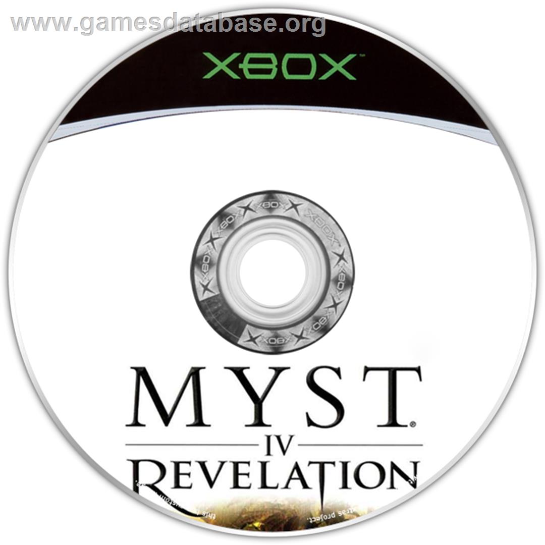 Myst 4 - Revelation - Microsoft Xbox - Artwork - CD