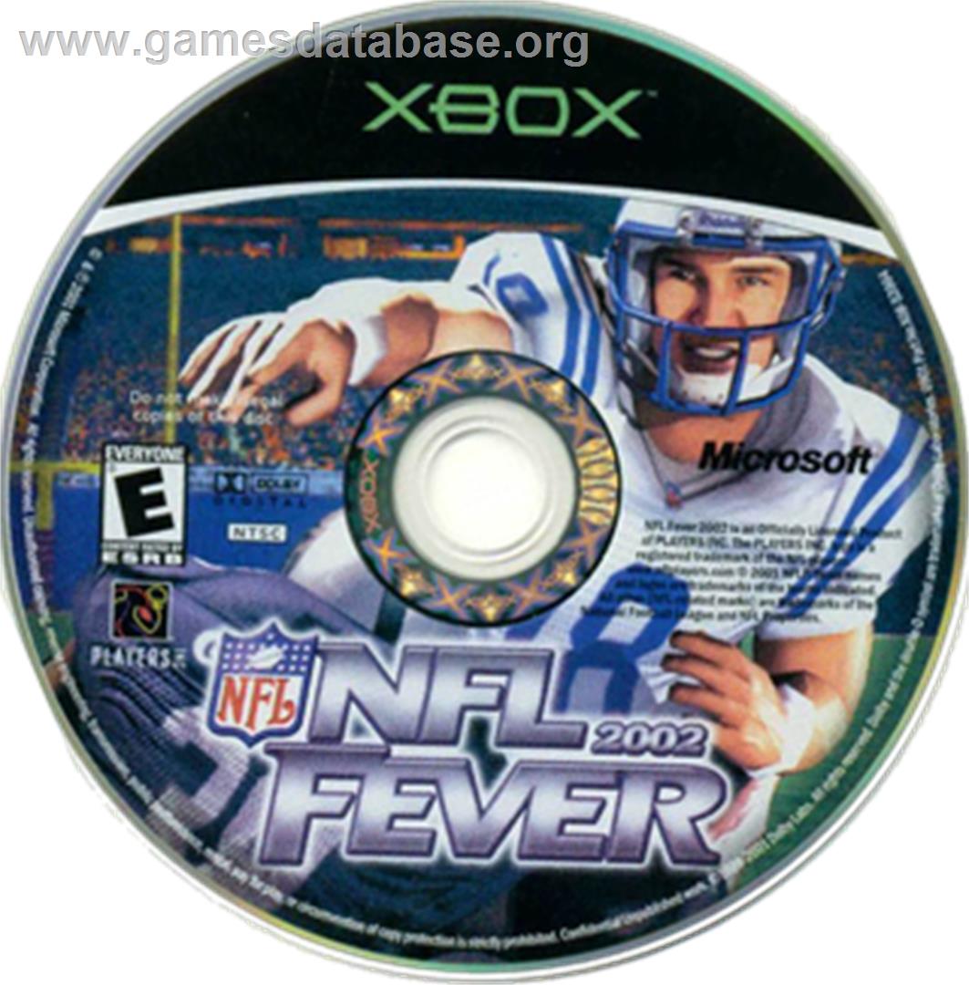 NFL Fever 2002 - Microsoft Xbox - Artwork - CD