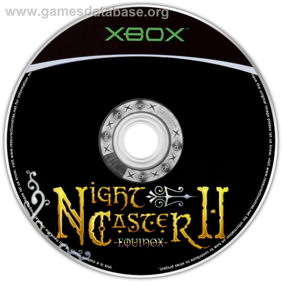 Nightcaster II: Equinox - Microsoft Xbox - Artwork - CD