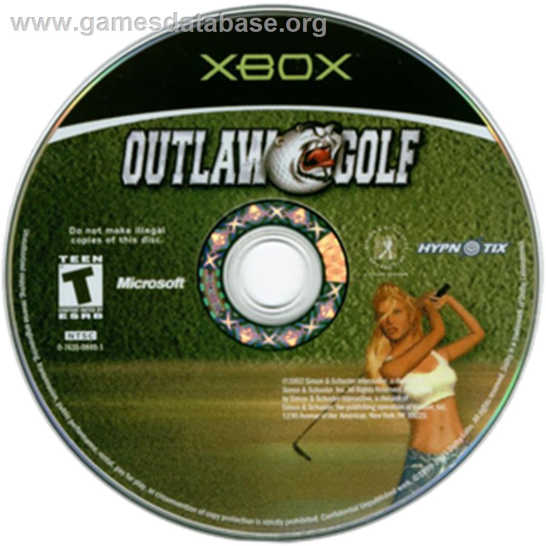 Outlaw Golf: 9 More Holes of X-Mas - Microsoft Xbox - Artwork - CD
